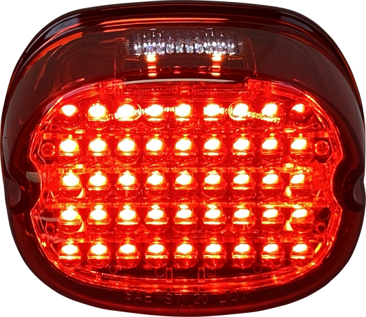 Custom Dynamics Red Top Window LED Taillight Kit fits 1999-2024 Harley Models