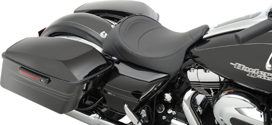 Drag Specialties Solo Backrest Receptacle Seat fits 2008-2024 Harley Touring