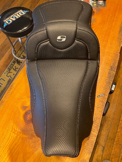 Saddlemen Roadsofa Extended Reach Gel Seat for 2008-2025 Harley Touring Models