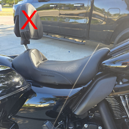 Saddlemen Dominator Extended Reach Solo Seat 2008-25 Harley Touring Street Glide