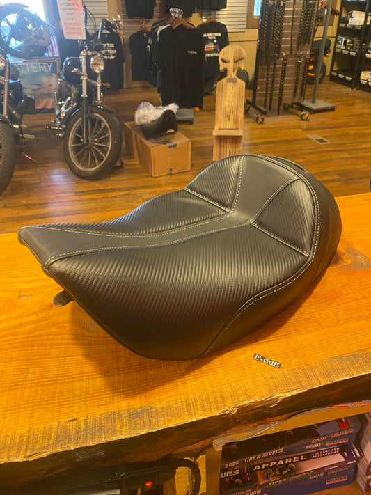 Saddlemen Dominator Solo Gel Seat fits 1997-2007 Harley Road King Street Glide