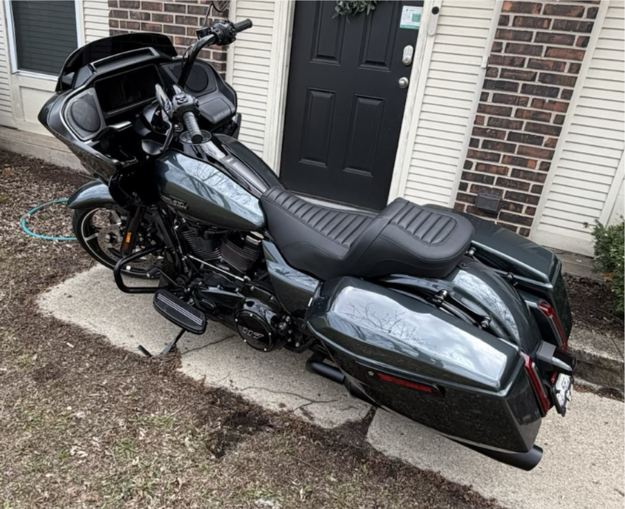 Saddlemen Roadsofa Extended Tall Reach Gel Seat for 2023-2025 Harley Touring