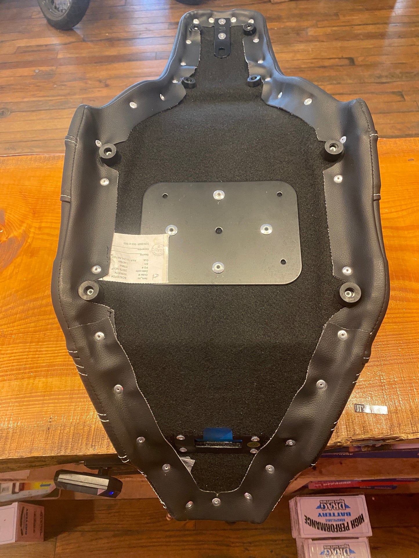 Saddlemen SDC Pro Series White Lattice Seat fits 23-25 Harley Street Road Glide