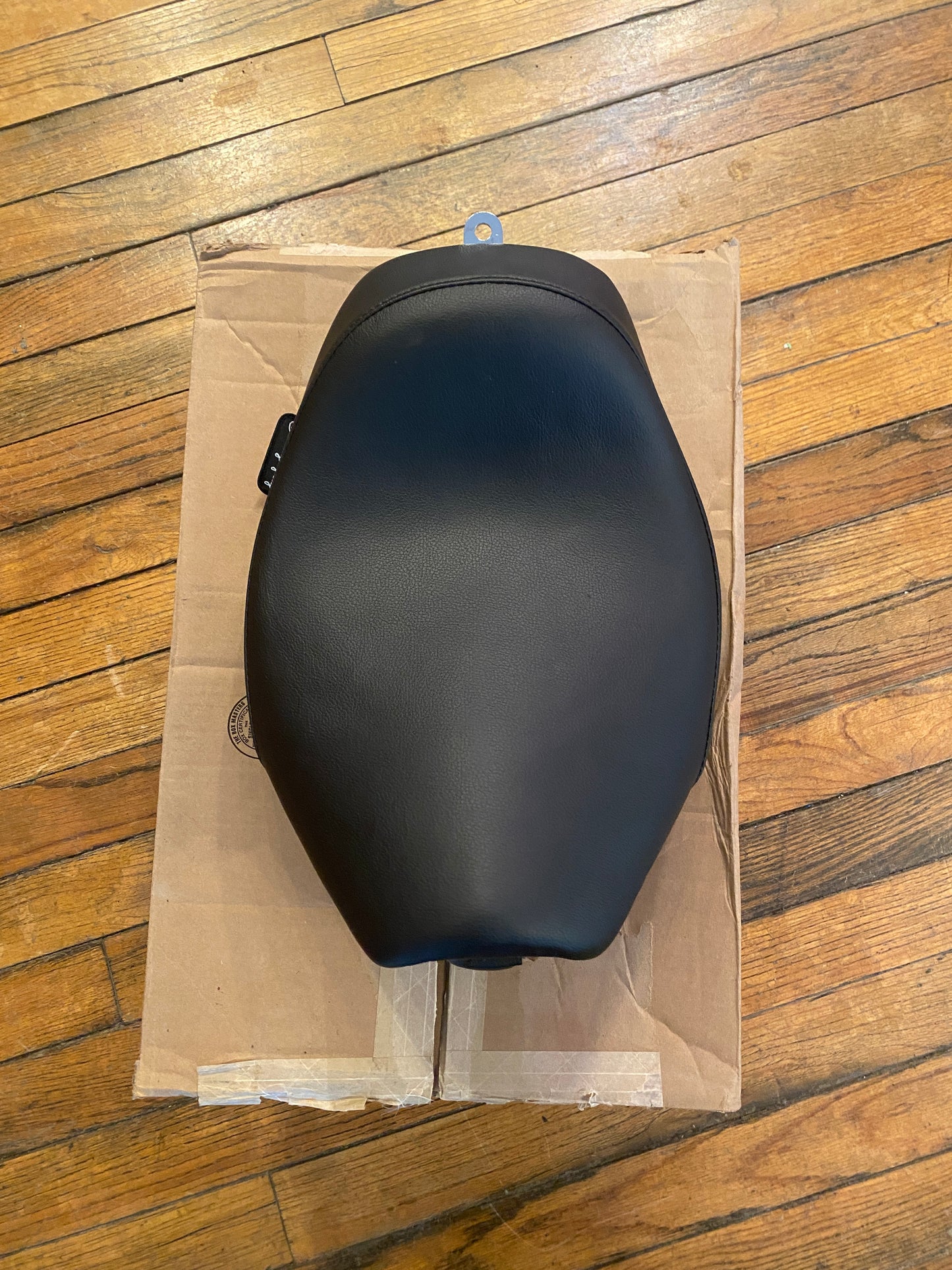 Danny Gray Black Buttcrack Solo Seat for 2011-2017 Harley Softail Blackline FLSS