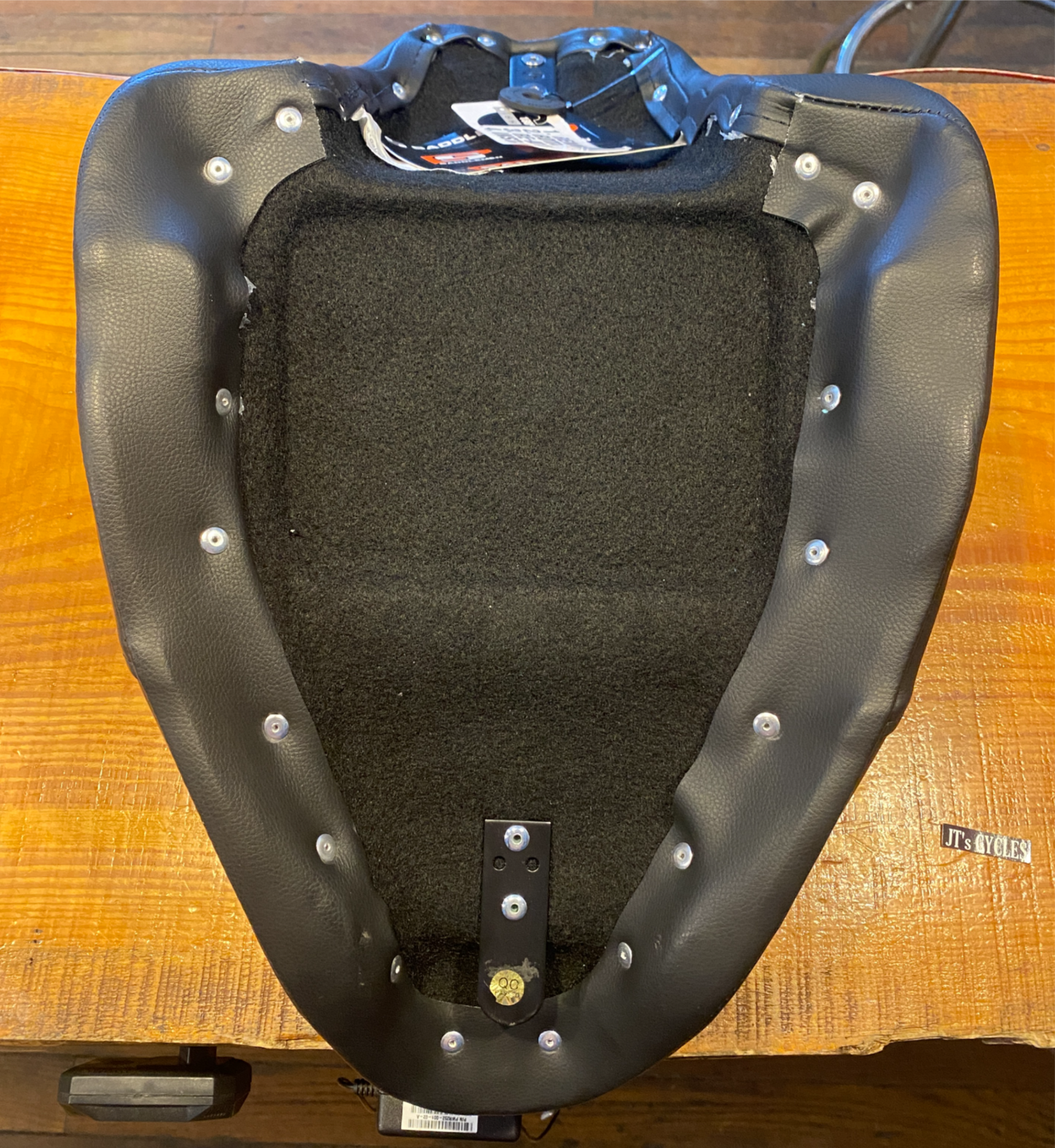 Saddlemen S3 Super Slammed Solo Gel Seat for 2006-2017 Harley Softail FXST FLSTF