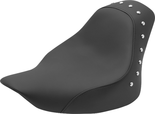Saddlemen Renegade Studded Solo Gel Seat 2006-2017 Harley Softail FXST FLSTF