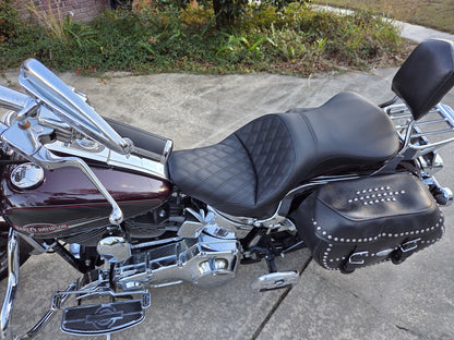 Saddlemen Explorer Lattice Gel Seat fits 2006-17 Harley Softail Heritage Classic