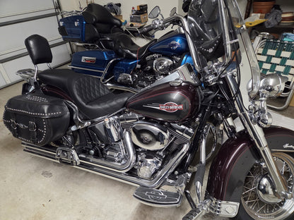 Saddlemen Explorer Lattice Gel Seat fits 2006-17 Harley Softail Heritage Classic