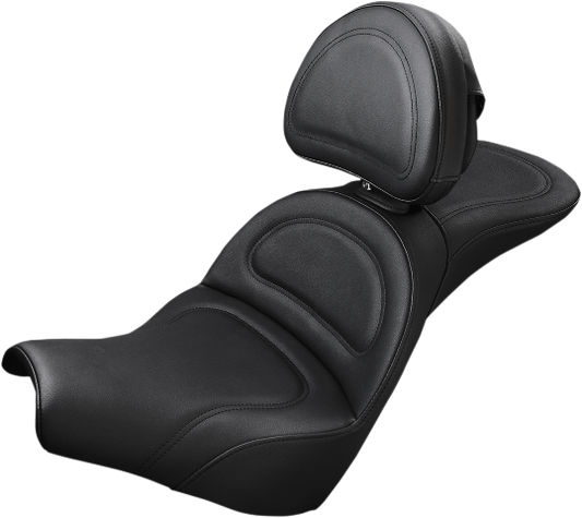 Saddlemen Explorer Gel Seat & Backrest for 2018-2025 Harley Softail FXBB FXST