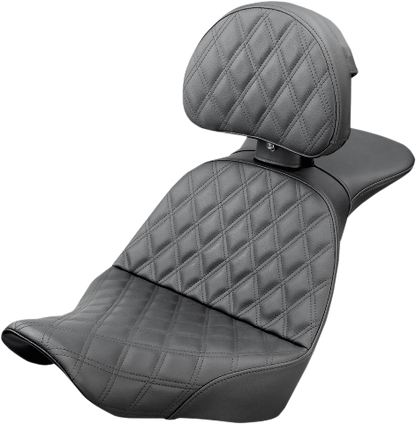Saddlemen Explorer Lattice Gel Seat 2018-25 Harley Softail Low Rider Sport Glide