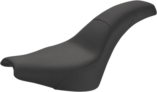 Saddlemen Profiler Basketweave Gel Seat for 2018-2025 Harley Softail FXBB FXST