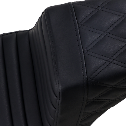 Saddlemen Step-Up Gel Seat for 2018-2025 Harley Softail Street Bob Standard FXST