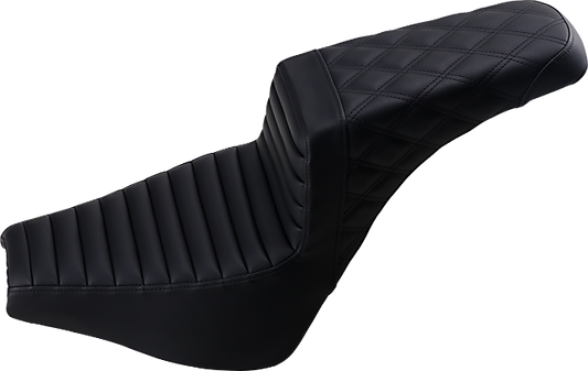 Saddlemen Step-Up Gel Seat for 2018-2025 Harley Softail Street Bob Standard FXST