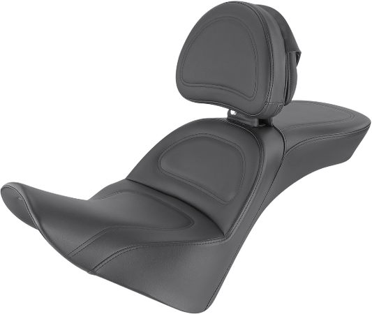 Saddlemen Explorer Gel Seat & Backrest fits 2018-2025 Harley Softail FLSL FLHC