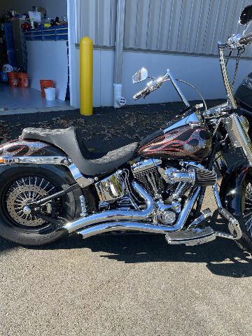Drag Specialties Predator III Diamond Seat for 2006-2017 Harley Softail Fat Boy