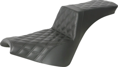 Saddlemen Step-Up Lattice Gel Seat for 2018-2026 Harley Softail Street Bob FXBB