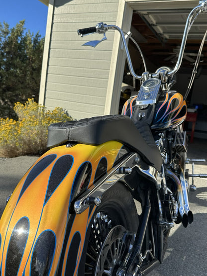 Drag Specialties Predator Diamond Seat for 2000-2017 Harley Softail FLST FXST