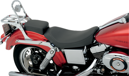 Drag Specialties Low Profile Smooth Solo Seat for 1996-2003 Harley Dyna FXD FXDX
