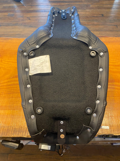 Saddlemen Step Up Black Lattice Stitch Gel Seat for 2004-2005 Harley Dyna FXD