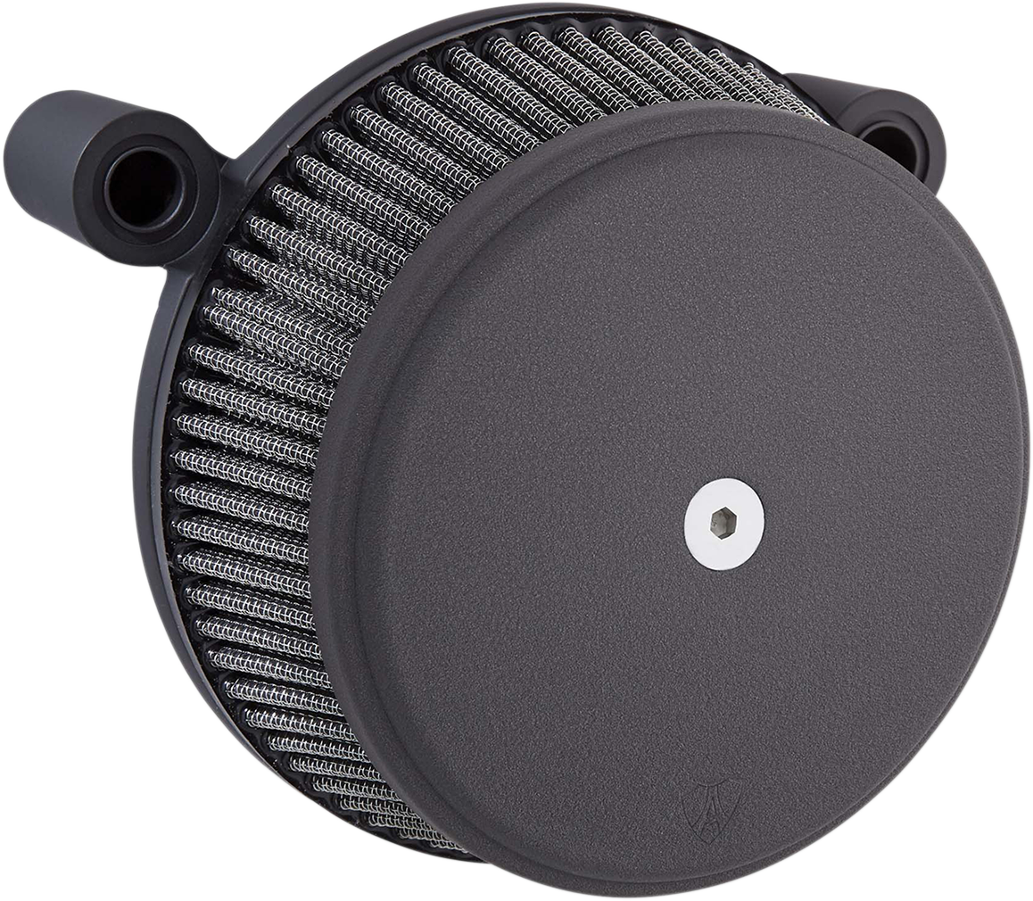 Arlen Ness Black Stage 1 Big Sucker Air Cleaner Kit 1988-2022 Harley Sportster