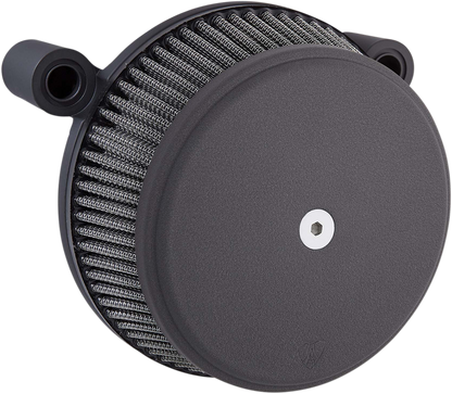 Arlen Ness Black Stage 1 Big Sucker Air Cleaner Kit 1988-2022 Harley Sportster