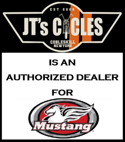 Mustang 3.3 Gallon Tank Studded Motorcycle Solo Seat 2004-2022 Harley Sportster