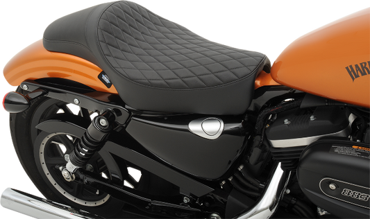 Drag Specialties Predator Extended Reach Solo Seat fits 2004-22 Harley Sportster