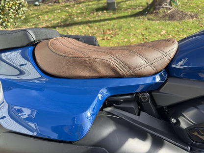 Saddlemen Brown Lattice Stitch Solo Seat for 2021-2025 Harley Sportster RH1250S
