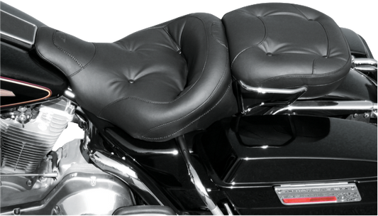Mustang Regal Wide Pillow Top Seat 1997-07 Harley Touring FLHT FLTR FLHTC FLHTI