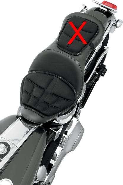 Saddlemen 12.5" x 15.5" Extra Large Driver Memory Foam Gel Motorcycle Seat Pad