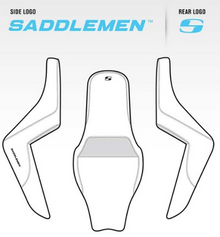 Saddlemen Step Up Tuck n Roll/Lattice Gel Seat fits 25-26 Indian Scout Bobber