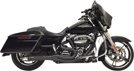 Bassani Road Rage II 2-1 Hot Rod Turnout Exhaust 2017-2021 Harley Touring Models