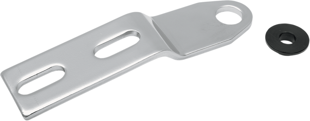 Drag Specialties Silver Rear Universal Seat Mounting Bracket for Harley
