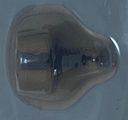 Saddlemen Single Black 1/4"-20 Rear Motorcycle Seat Mounting Knob Bolt