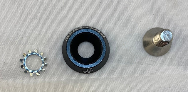 Pro One Black Universal Motorcycle 1/4"-20 Fender Seat Screw Bolt Harley Models