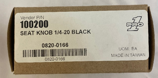Pro One Black Universal Motorcycle 1/4"-20 Fender Seat Screw Bolt Harley Models