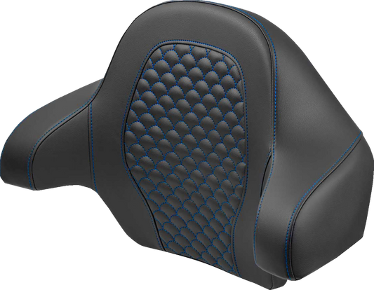 Saddlemen King Tour Pak Blue Dragon Backrest Pad fits 2014-2024 Harley Touring