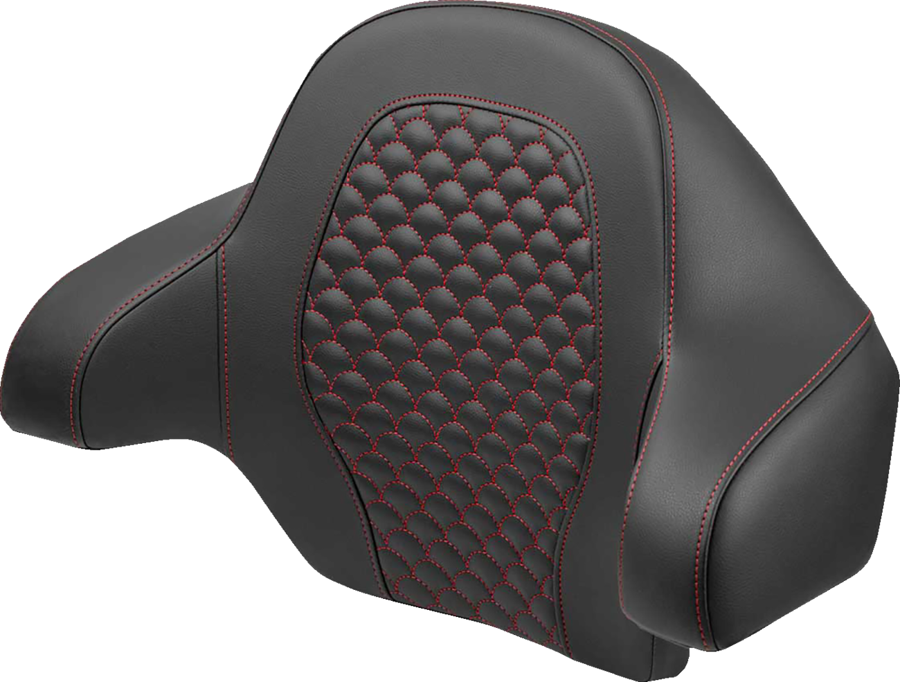 Saddlemen King Tour Pak Red Dragon Backrest Pad fits 2014-2024 Harley Touring