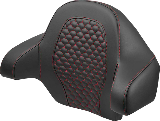 Saddlemen King Tour Pak Red Dragon Backrest Pad fits 2014-2024 Harley Touring