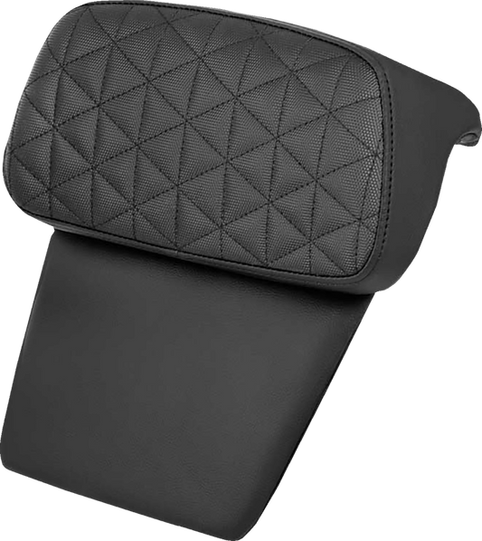 Saddlemen Chopped Tour Pak Tri-Gripper Backrest Pad for 2014-2024 Harley Touring