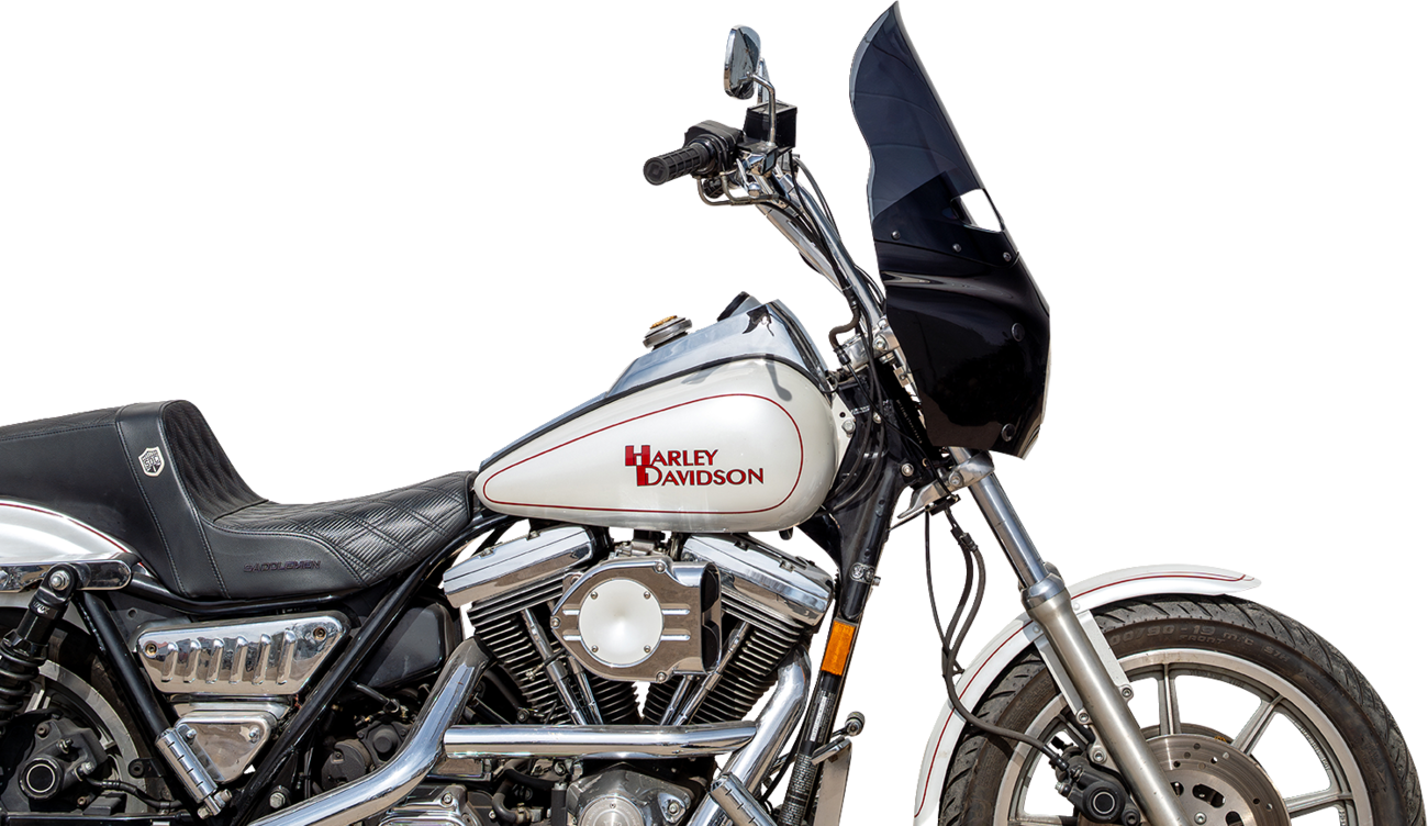 Klock Werks 15" Flare Dark Smoke Road Warrior Fairing Motorcycle Windshield
