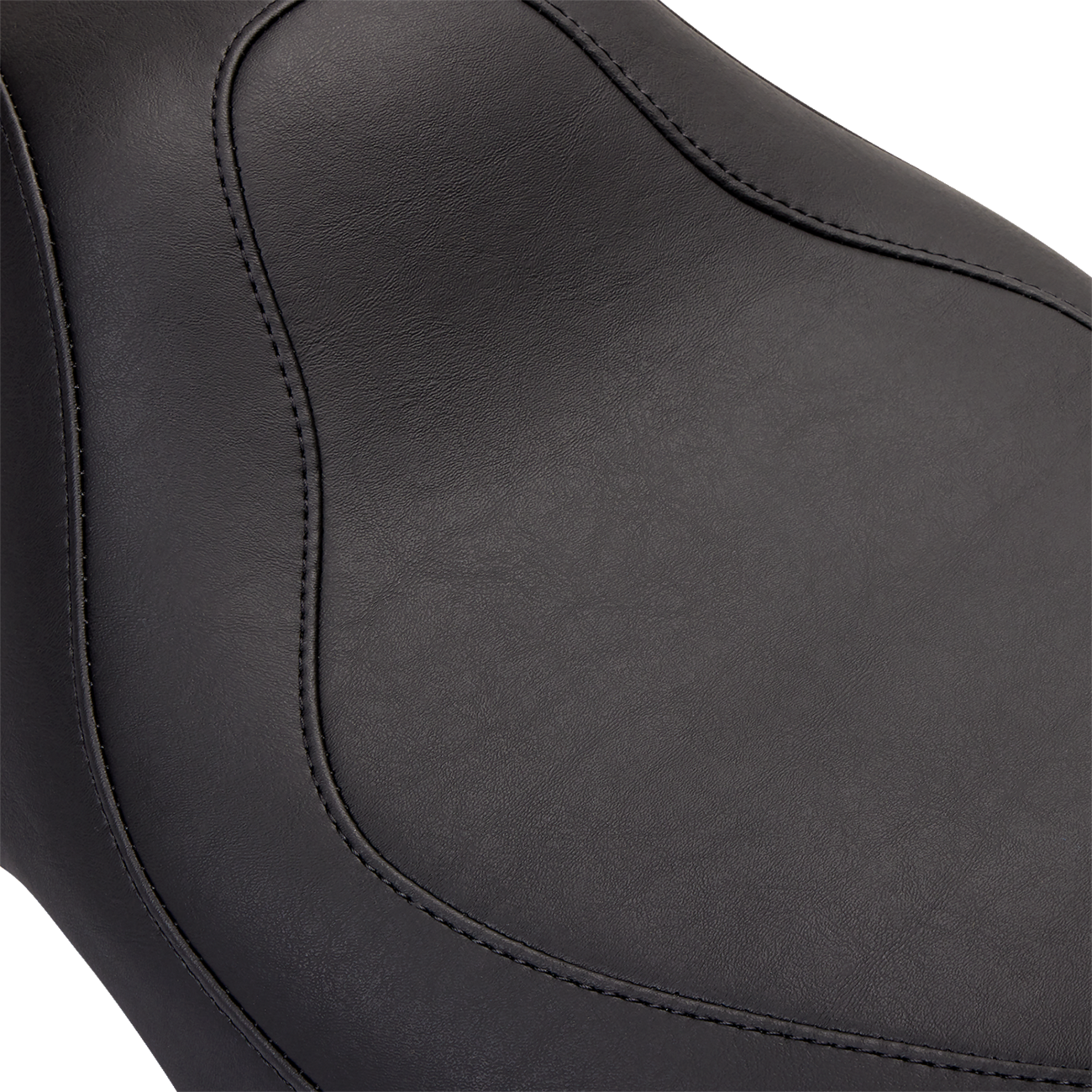 Mustang Tripper Stitched Low Solo Seat fits 2008-2024 Harley Touring 76026