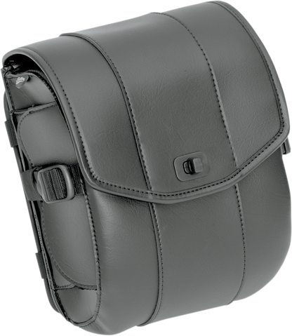 Saddlemen Cruis'n Deluxe Black Sissy Bar Storage Bag Pouch for Harley Davidson