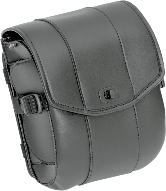 Saddlemen Cruis'n Deluxe Black Sissy Bar Storage Bag Pouch for Harley Davidson