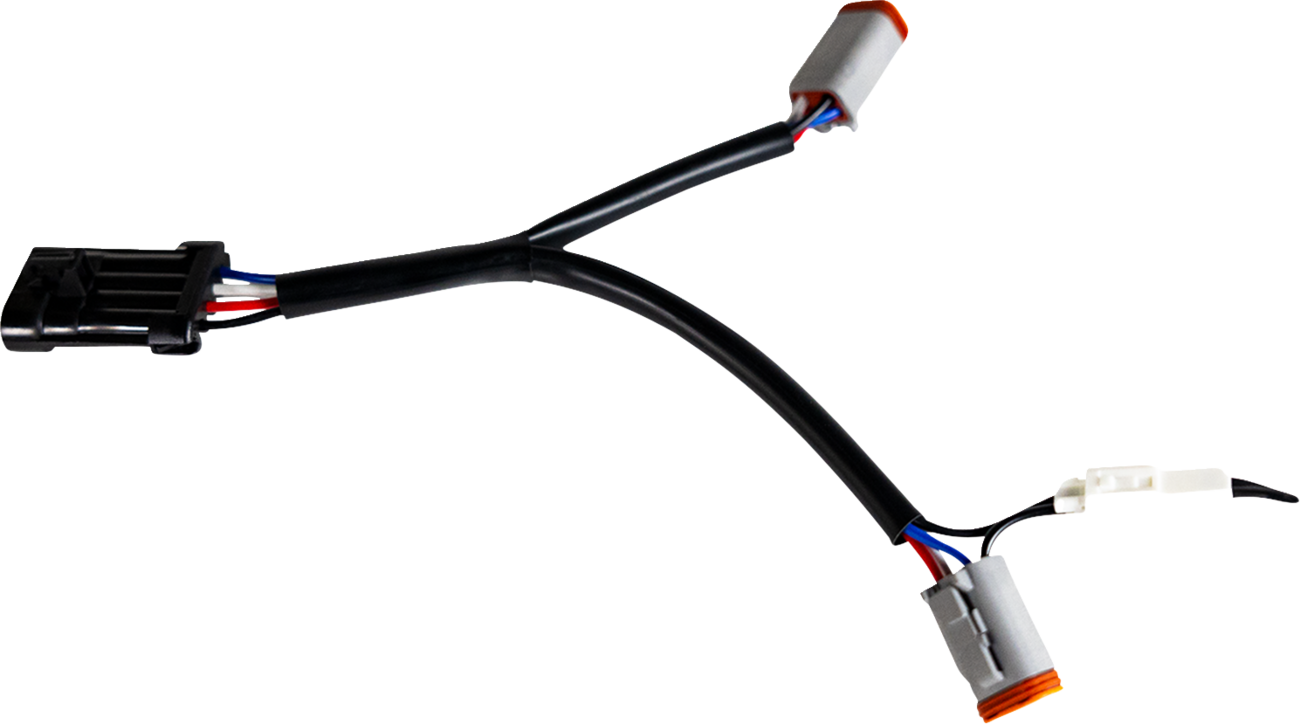 Custom Dynamics Shark Demon 2 LED Headlight Kit fits 2015-2024 Harley Road Glide