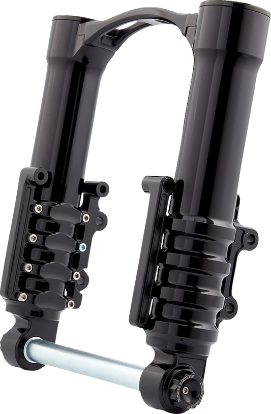 Arlen Ness Black Anodized Method No Flex Fork Legs for 2014-2025 Harley Touring
