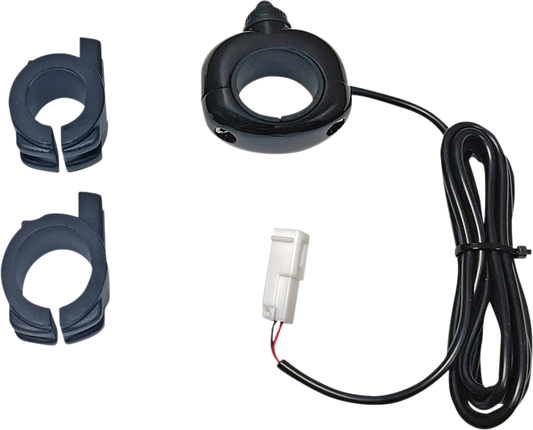 Custom Dynamics Universal Motorcycle Handlebar Mounted Auxiliary On Off Switch