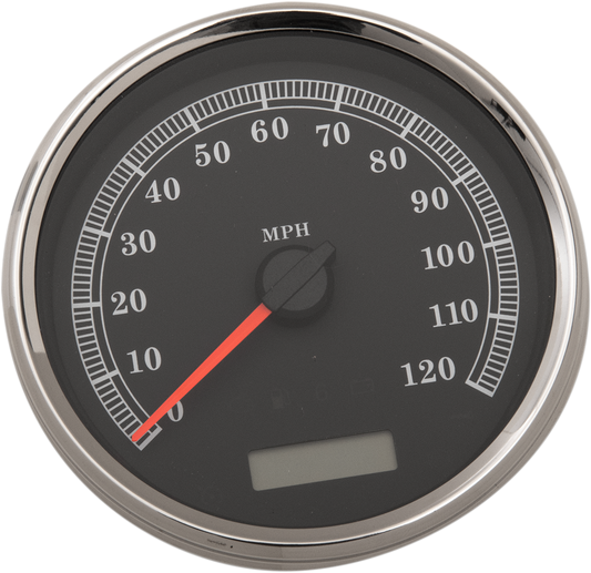 Drag Specialties 5" Electronic Imperial Motorcycle Speedometer 2004-2013 Harley