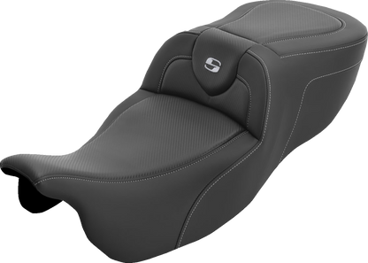 Saddlemen Roadsofa Carbon Fiber Extended Seat for 2015-25 Harley Freewheeler RG3