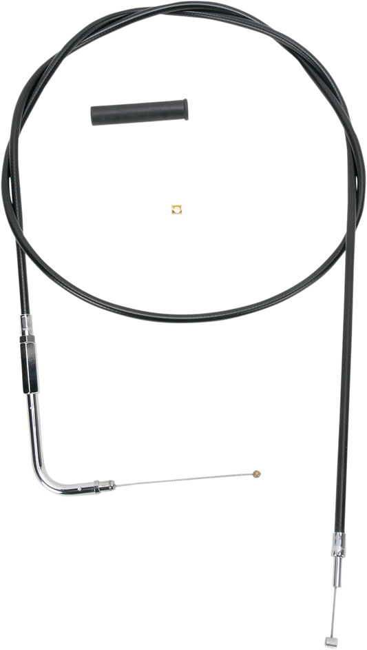Drag Specialties 52" Vinyl Handlebar Throttle Cable for 1996-22 Harley Davidson
